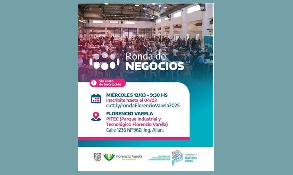 Nueva Ronda de Negocios Multisectorial en Florencio Varela